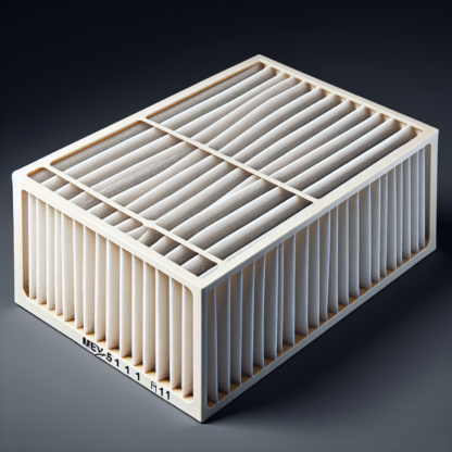 16x25x1 MERV 11 Pleated Air Filter - High Efficiency HVAC Filter